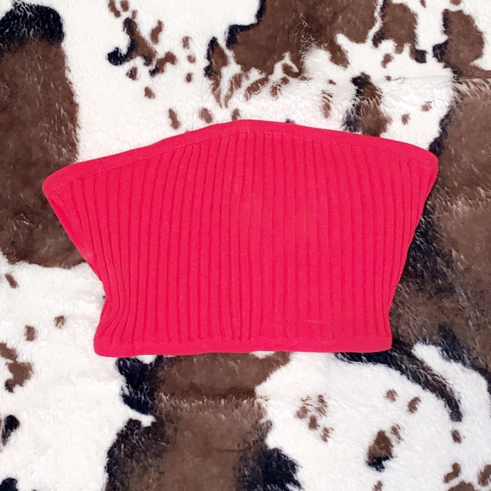 Style exchange strapless crop top